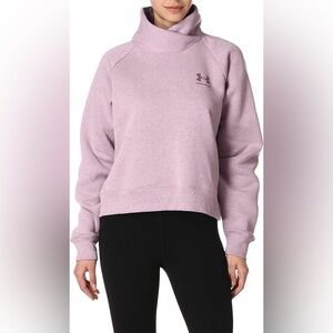 Under Armour Women's Rival Fleece Wrap Neck Pullover